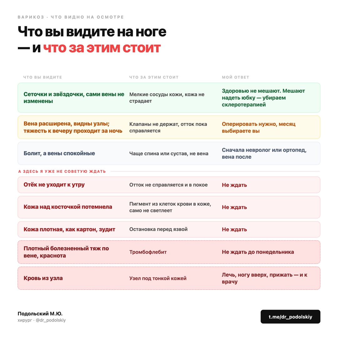Что вы видите / что это значит (инфографика)